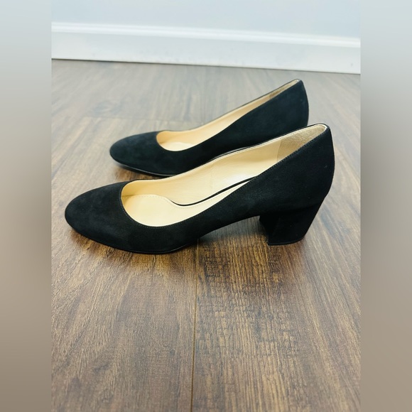 Prada Black Velvet Heels - Picture 6 of 9